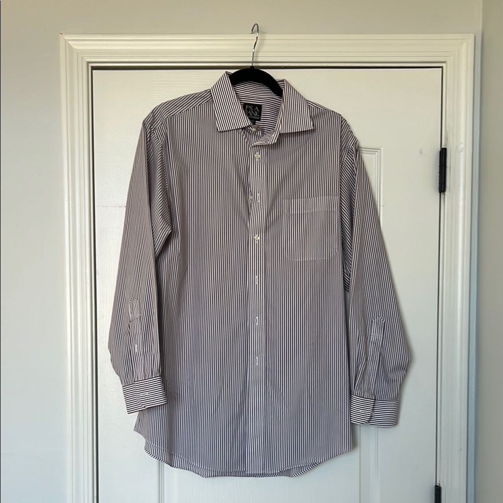 Jos A. Bank Striped Men's Shirt